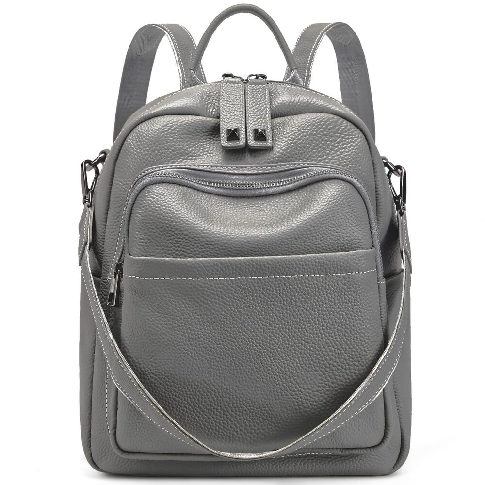 1421 Leather Backpack Purse : Anti Theft Convertible Soft Backpacks